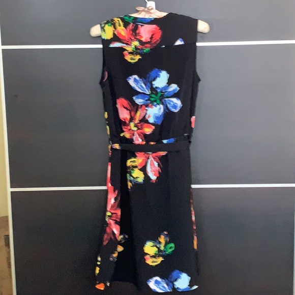Mossimo Black Floral Sleeveless Dress - Picture 12 of 12